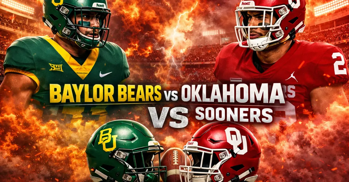 baylor bears vs oklahoma sooners