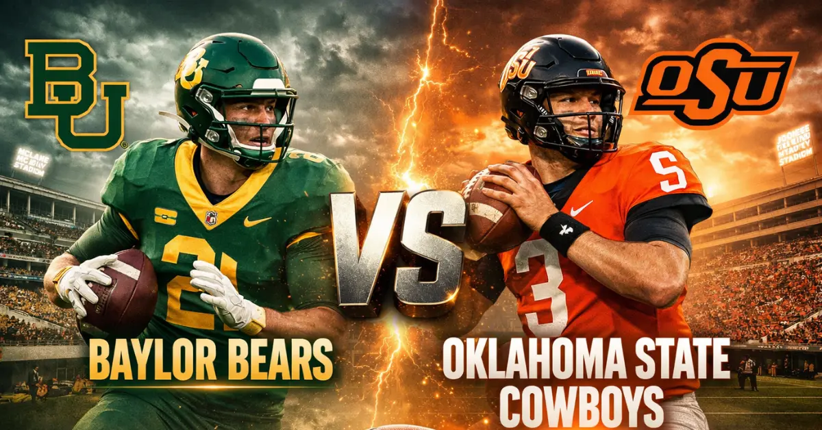 baylor bears vs oklahoma state cowboys
