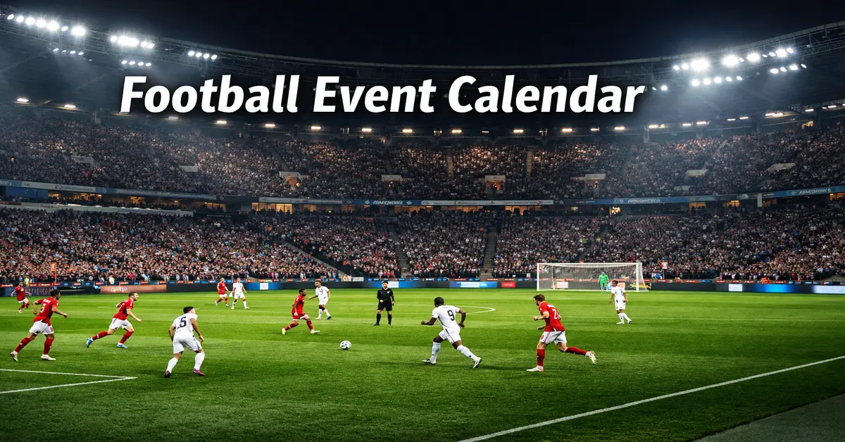 Football Event Calendar