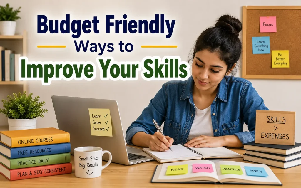 budget friendly ways to improve your skills