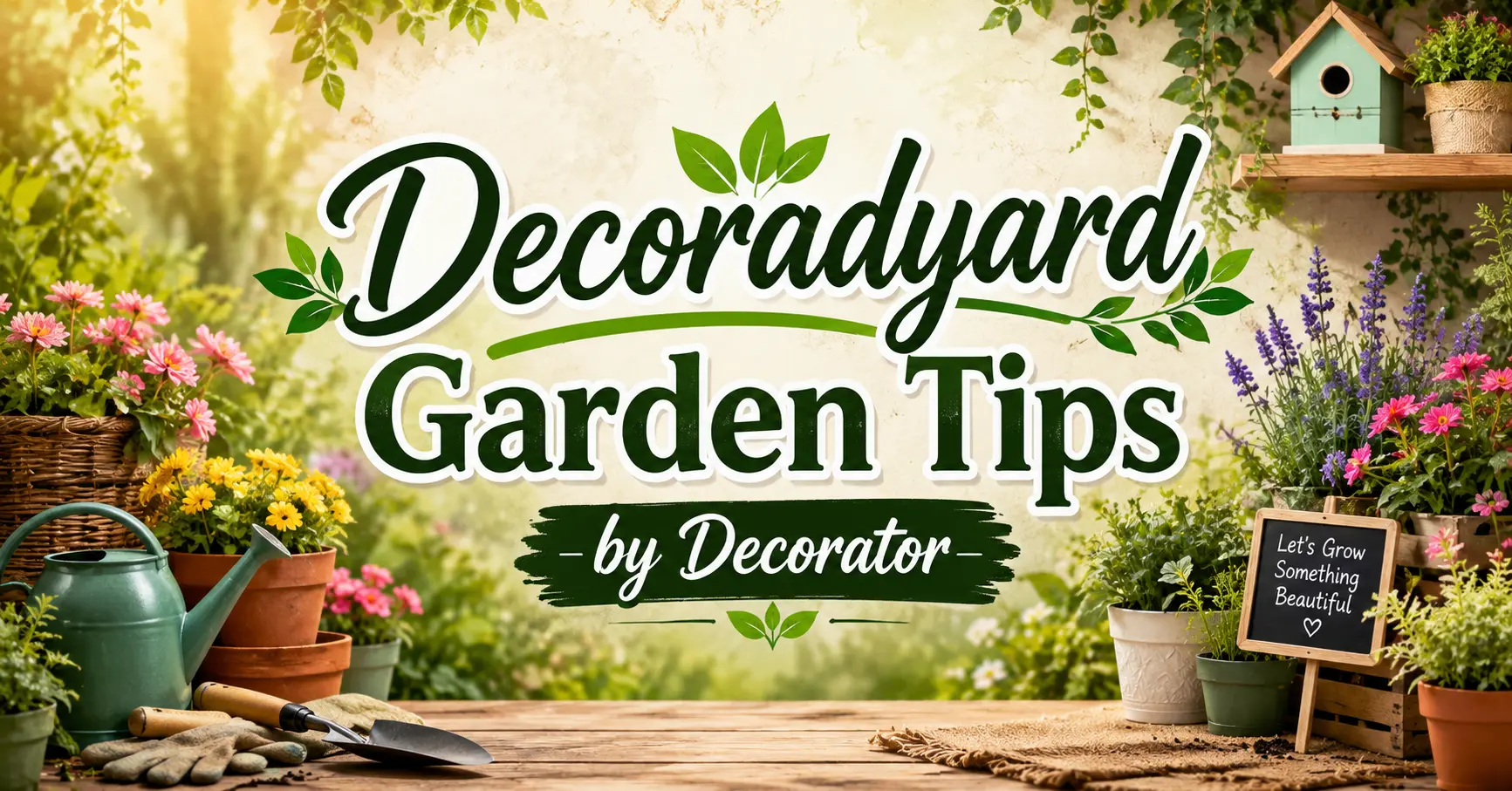 decoradyard garden tips by decorator