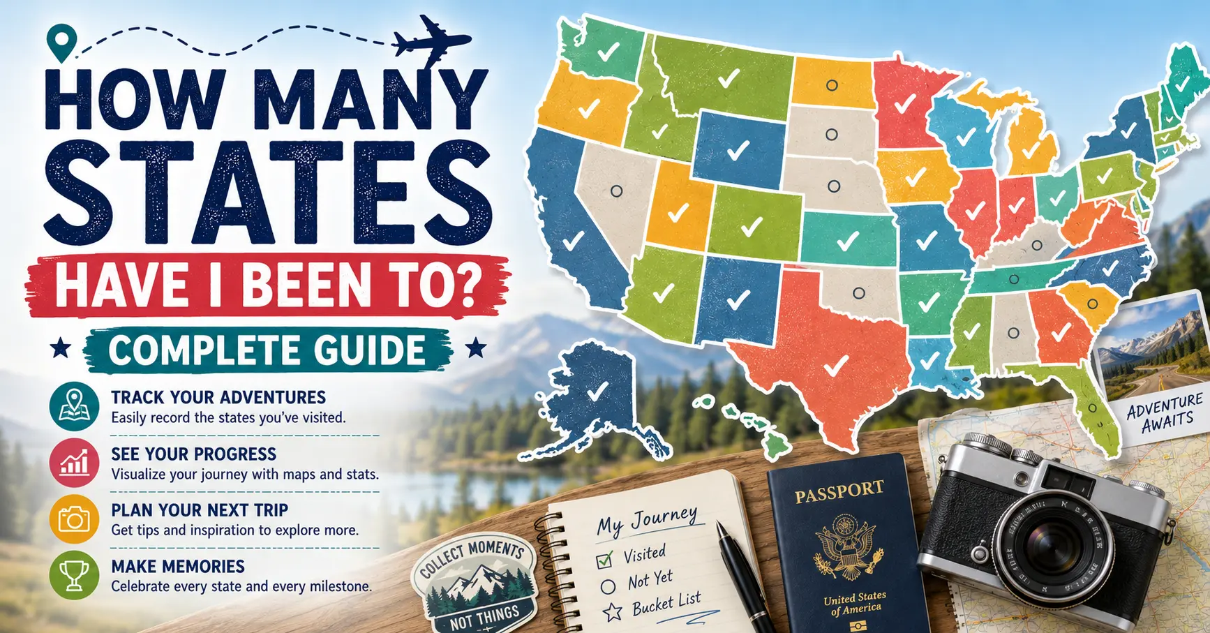 how many states have I been to complete guide