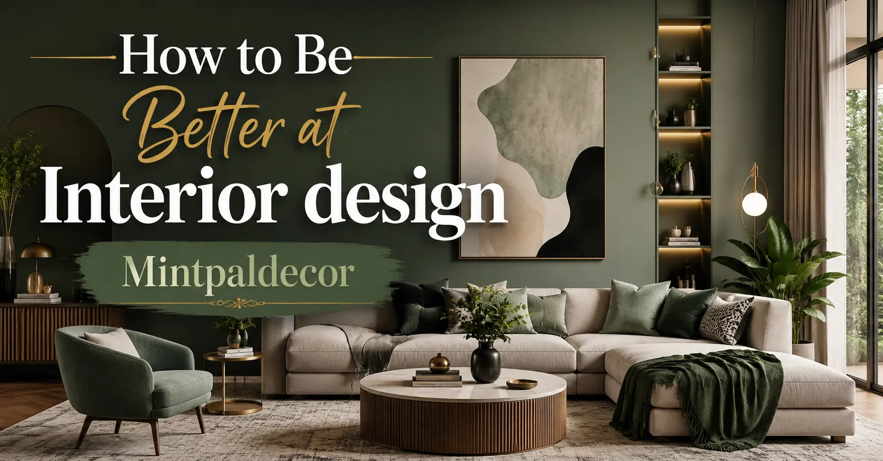how to be better at interior design mintpaldecor