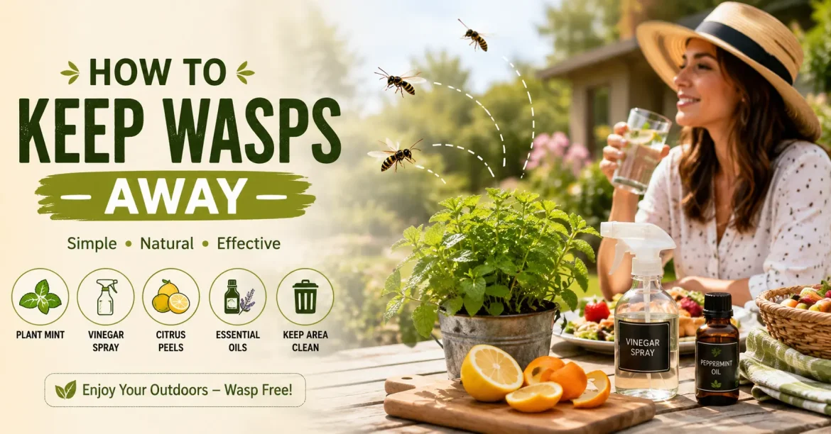how to keep wasps away