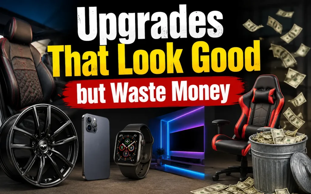 upgrades that look good but waste money