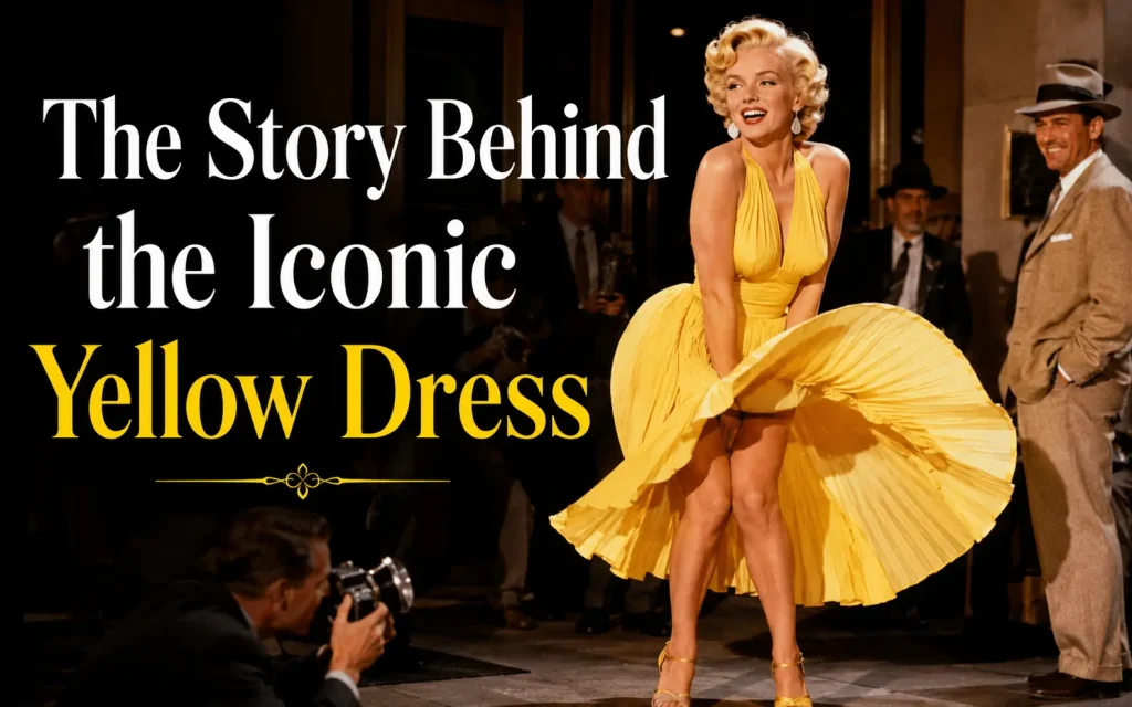 the story behind the iconic yellow dress