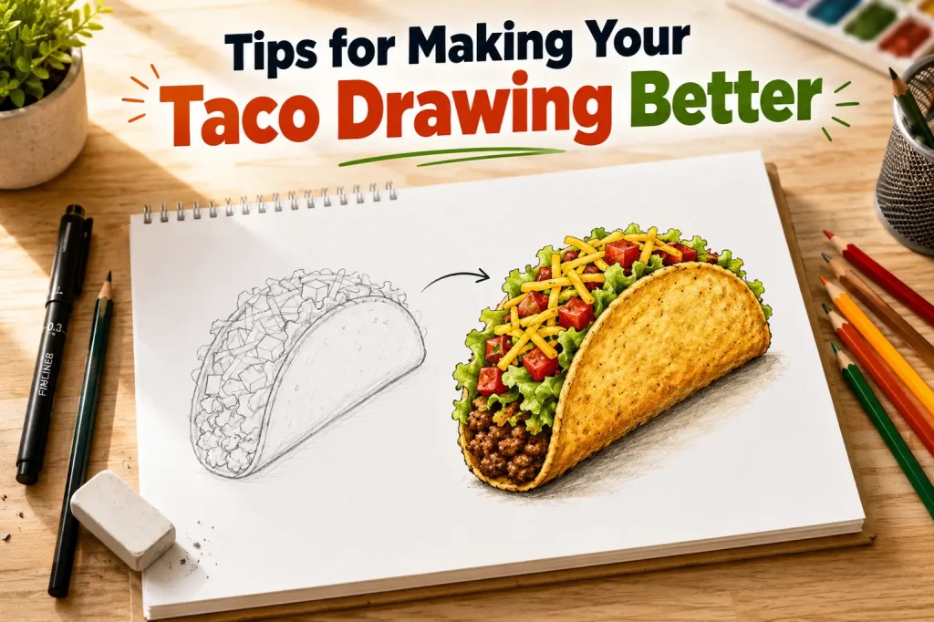 tips for making your taco drawing better
